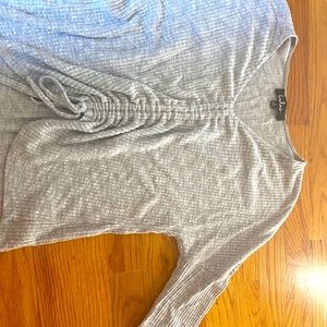 Tie up sweater